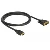 DELOCK HDMI į DVI 24+1 kabelis dvikryptis 1,5 m