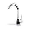 Pyramis Bello Duo Kitchen mixer 090927138 Granite, sidabrinis/juodas dotted