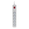 Activejet pilkas maitinimo juostelė su laidu ACJ COMBO 5G/5M/BEZP. AUT/S