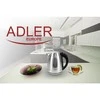 Adler | Virdulys | AD 1223 | Standard | 2200 W | 1.7 L | Nerūdijantis plienas | 360° rotational base | Nerūdijantis plienas