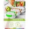 Adler Priešpiečių dėžutė AD 4474 Electric, Baltas/ žalias, Capacity 1.1 L