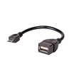 Adapteris microUSB - USB OTG Akyga - 12cm