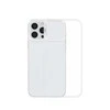 Baseus Simple iPhone 13 Pro dėklas - skaidrus / baltas