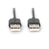 Assmann Electronic DIGITUS USB jungties kabelis tipas A M/M 3.0m USB 2.0 suderinamas bl