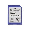 Atminties kortelė Tab Intenso SDXC 64 GB klasė 10 (3411490)