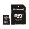 Atminties kortelė 3413480 MEMORY Micro SDHC 32GB C10/W/ADAPTER 3413480 INTENSO