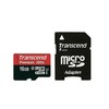 Atminties kortelė TRANSCEND 16GB Micro SDHC Class 10 UHS-I su adapteriu