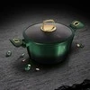 PUODAS 4.1L 24CM BERLINGER HAUS METALLIC LINE EMERALD BH-6058