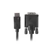 LANBERG CA-DPDV-10CU-0030-BK laidas Displayport M V1.2->DVI-D M 24+1 3m Juodas DUAL LINK