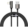 USB kabelis Baseus Legend iš USB į Lightning 2.4A 2.0m juodas CALCS-A01