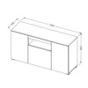 Cama Meble Šoninė Spintelė - Cama K Viva Bi/BI+S 3 Durys
