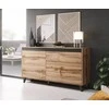 Cama Meble komoda NORD  (spalva: Votan ąžuolas/ antracito)