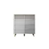 Cama Meble Svetainės Baldų Komplektas - Cama ROCO 2 Juodas/Baltas