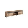 TV staliukas Cama Meble Televizoriaus Stovas - Cama RTV Nord II 170cm Antracito Spalvos