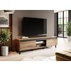 TV staliukas Cama Meble Televizoriaus Stovas - Cama RTV Nord II 170cm Antracito Spalvos