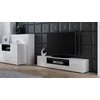 TV staliukas Cama Meble Televizorius - Cama R Viva BI/BI+CZ Stovas Garso ir Vaizdo Aparatūrai 1 Stalčius