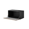 Cama Meble Saugojimo Spinta - Cama RO3 75/37/39 Balta/Balta/Juoda