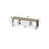 TV staliukas Cama Meble Televizorius - Cama Lotta 160 2D2K Baltas
