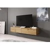 Cama pakabinama TV spintelė VIGO '180' 30/180/40 (spalva: Votan ąžuolas)