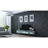 Cama TV staliukas VIGO NEW 30/180/40 (spalva: balta/blizgi pilka)