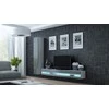 Cama TV staliukas VIGO NEW 30/180/40 (spalva: balta/blizgi pilka)