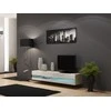 Cama TV staliukas VIGO NEW 30/180/40 (spalva: Sonomos ąžuolas/blizgi balta)