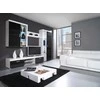 Cama Meble Cama hanging display cabinet SAMBA baltas/juodas gloss