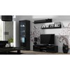 Cama Meble Knygų Lentyna - Soho 125cm Juodas Matinis