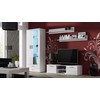 TV staliukas Cama Meble Televizoriaus stovas - Cama SOHO 140 Balta/Šviesiai Balta