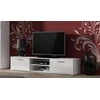Cama Meble Televizoriaus Stovas - Cama Soho 180 Baltas Blizgus