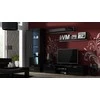 Cama Meble Televizoriaus Stovas - Cama Soho 180, Juodas Blizgus