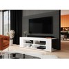 Cama Meble Televizorius - Cama Texas 50" Balta Blizgi