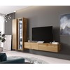 Cama Meble Sieninė lentyna VIGO '180', 180/40/30, (spalva: Votan ąžuolas)
