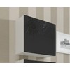 Cama Square spintelė VIGO 50/50/30 (spalva: balta/blizgi juoda)