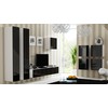 Cama Square spintelė VIGO 50/50/30 (spalva: balta/blizgi juoda)