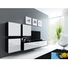 Cama Square spintelė VIGO 50/50/30 (spalva: juoda/blizgi balta)
