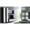 Cama Square spintelė VIGO 50/50/30 (spalva: juoda/blizgi balta)