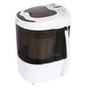 Skalbimo mašina Camry CR 8054 Mini skalbimo mašina su gręžimo funkcija, Skalbimo talpa iki 3kg, Gręžimo galia iki 1kg, Baltai pilka