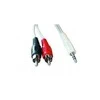 GEMBIRD CCA-458-5M Gembird garso kabelis JACK 3,5mm M / 2x RCA (CINCH) M 5M