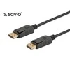 Savio CL-136 DisplayPort cable 2 m Juodas