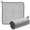Baseus Easy life automobilių plovimo rankšluostis 40x80cm 2vnt Pilka