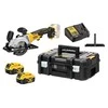 Diskinis pjūklas Dewalt DCS571P2-QW; 18 V; 2x5,0 Ah akum.
