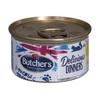 Drėgnas Kačių Maistas - BUTCHER'S Delicious Dinners Vištiena su Kalakutiena 85g