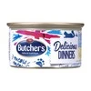 Drėgnas Kačių Maistas - BUTCHER'S CLASSIC DELICIOUS DINNERS Su Tunu Ir Jūros Žuvimi, 85 g