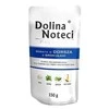 Dolina Noteci Premium turtingas menkės su brokoliais - šlapias šunų maistas - 150g