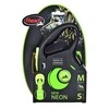 Trixie FLEXI New Neon Tape žalias pavadėlis M-5m iki 25kg