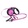 Trixie FLEXI New Neon Tape rožinis pavadėlis S-5m iki 15kg
