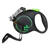 Flexi Black Design XS pavadėlis šunims iki 8kg virvinis 3m žalios spalvos
