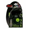 Trixie Pavadėlis Flexi New Juodas DESIGN, su juosta, S 5 m, žalias