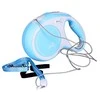FLEXI Comfort Cord baltas/žydras pavadėlis M-8m 20kg